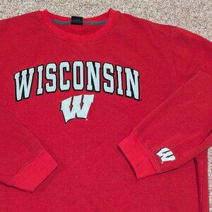 University of Wisconsin Badgers Crew-Neck Sweatshirt